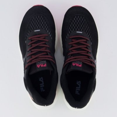Tênis Fila Fastness Feminino Preto e Rosa