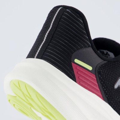 Tênis Fila Fastness Feminino Preto e Rosa