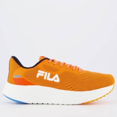 Tênis Fila Fastness Laranja e Azul