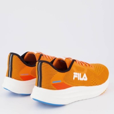 Tênis Fila Fastness Laranja e Azul