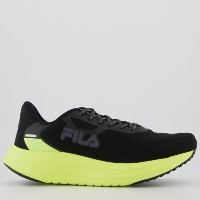 Tênis Fila Fastness Preto e Verde