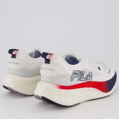 Tênis Fila Float Maxxi 2 Pro Branco e Marinho