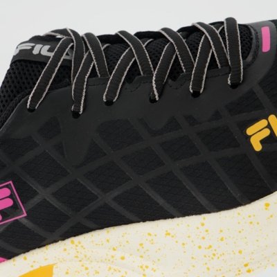 Tênis Fila Focus Feminino Preto e Rosa