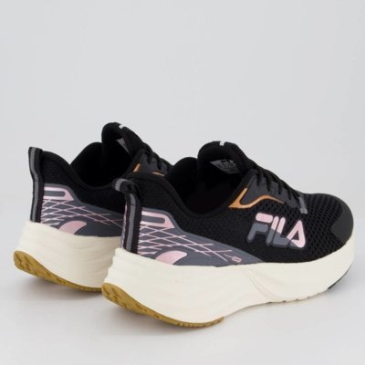 Tênis Fila Racer Comet Feminino Preto e Rosa