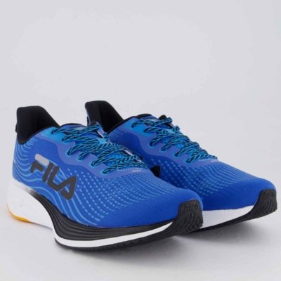 Tênis Fila Racer Curve 2 Azul e Preto