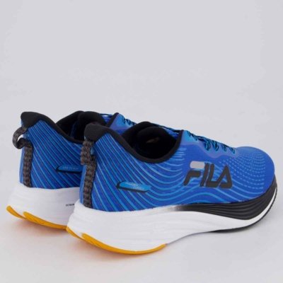 Tênis Fila Racer Curve 2 Azul e Preto