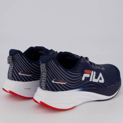 Tênis Fila Racer Curve 2 Marinho e Branco