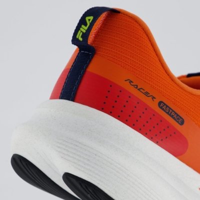 Tênis Fila Racer Fastpace Laranja e Marinho