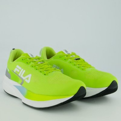 Tênis Fila Racer Fastpace Verde e Azul