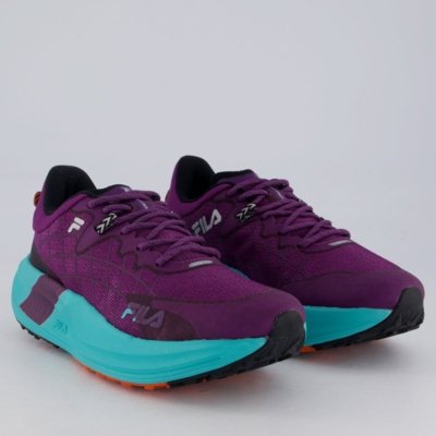 Tênis Fila Racer Skytrail Feminino Roxo e Azul