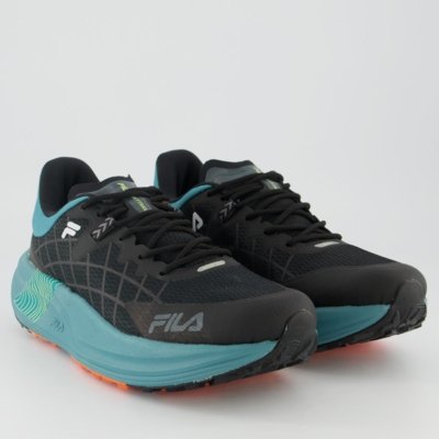 Tênis Fila Racer Skytrail Preto e Azul