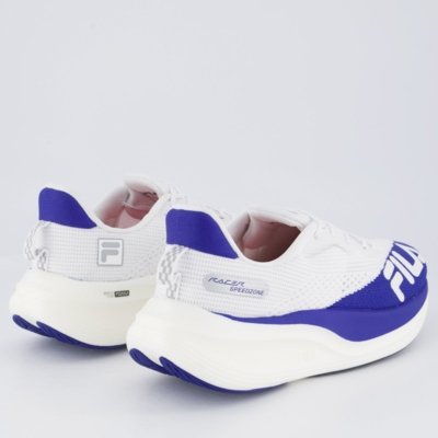 Tênis Fila Racer Speedzone Branco e Azul