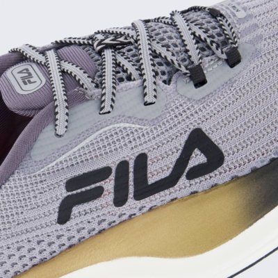 Tênis Fila Racer Speedzone Cinza e Dourado