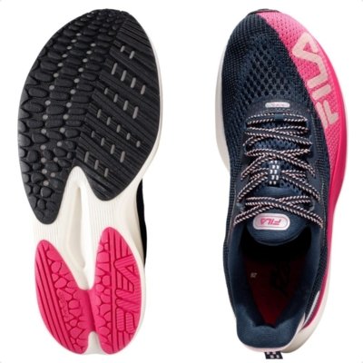Tênis Fila Racer Speedzone Feminino Azul Marinho