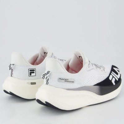Tênis Fila Racer Speedzone Feminino Branco e Preto