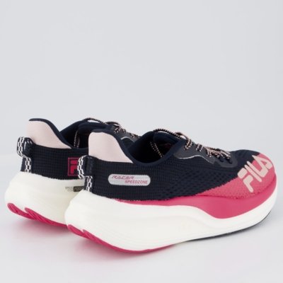 Tênis Fila Racer Speedzone Feminino Marinho e Rosa