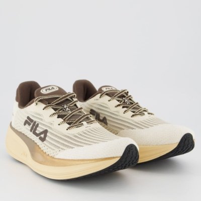Tenis Fila Racer Speedzone Se Bege e Marrom