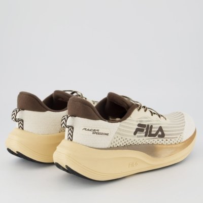 Tenis Fila Racer Speedzone Se Bege e Marrom