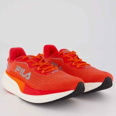 Tênis Fila Racer Speedzone Vermelho e Laranja