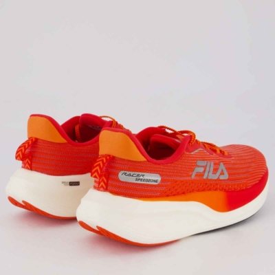 Tênis Fila Racer Speedzone Vermelho e Laranja