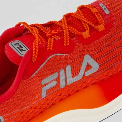 Tênis Fila Racer Speedzone Vermelho e Laranja