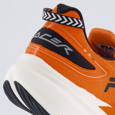 Tênis Fila Racer T2 Xtreme Laranja e Preto