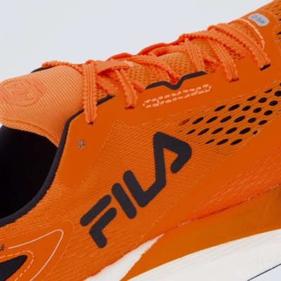 Tênis Fila Racer T2 Xtreme Laranja e Preto