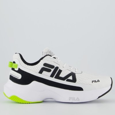 Tenis Fila Recovery Branco e Verde
