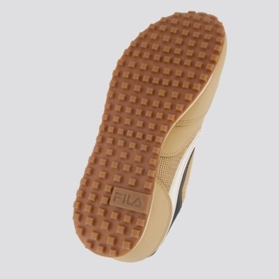 Tenis Fila Renno Classic Bege e Preto