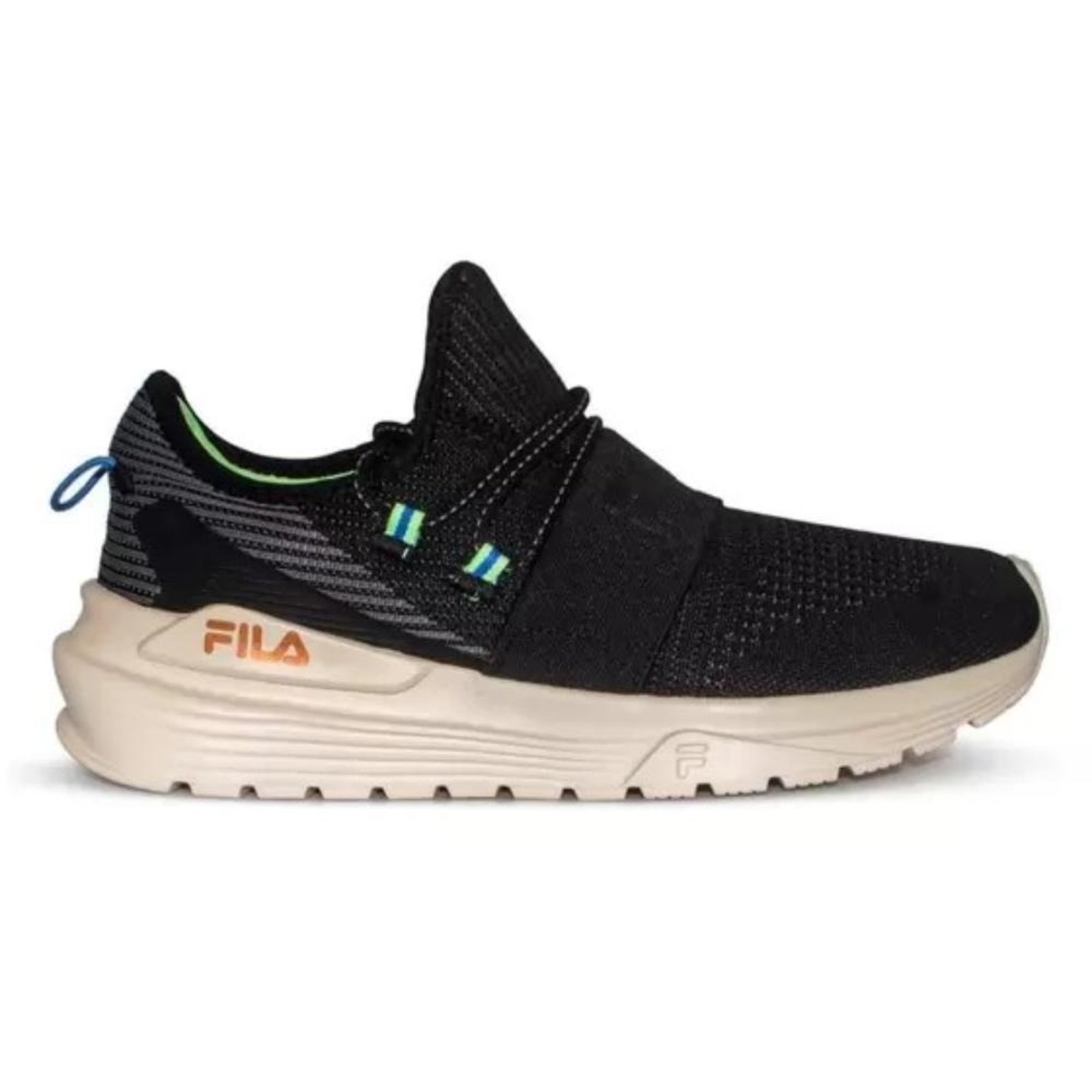 Tenis Fila Trend 3.0 Masculino-preto/verde