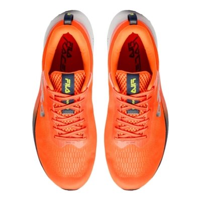 Tênis Masculino Fila Racer Fastpace Laranja/Branco