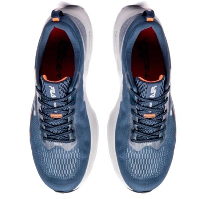 Tênis Masculino Fila Racer Fastpace Marinho/Laranja