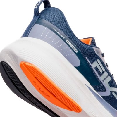 Tênis Masculino Fila Racer Fastpace Marinho/Laranja