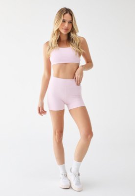 Top Fila Ajustada Life Rosa
