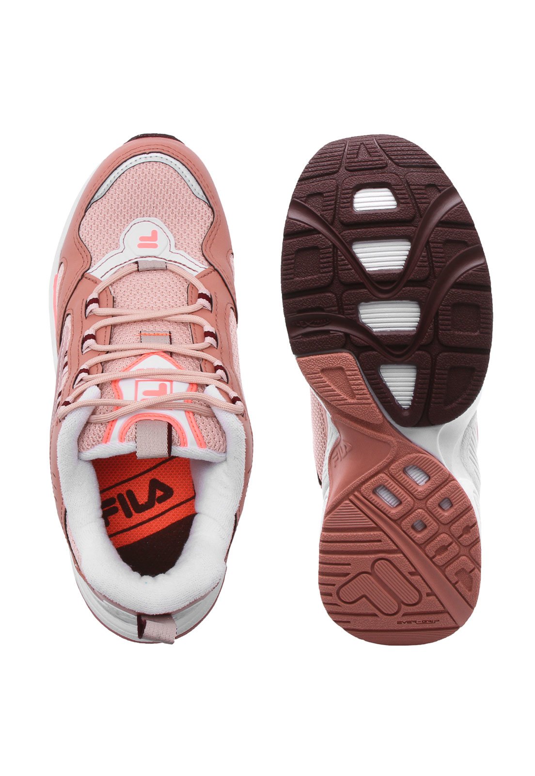 nude fila trainers