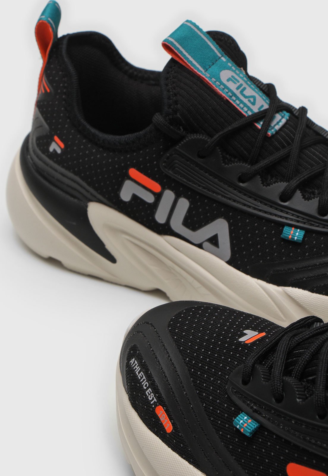 fila fast charge black