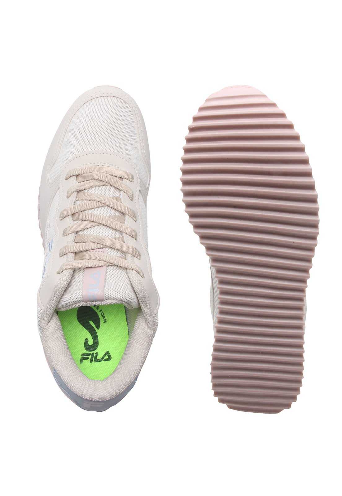 fila nude trainers