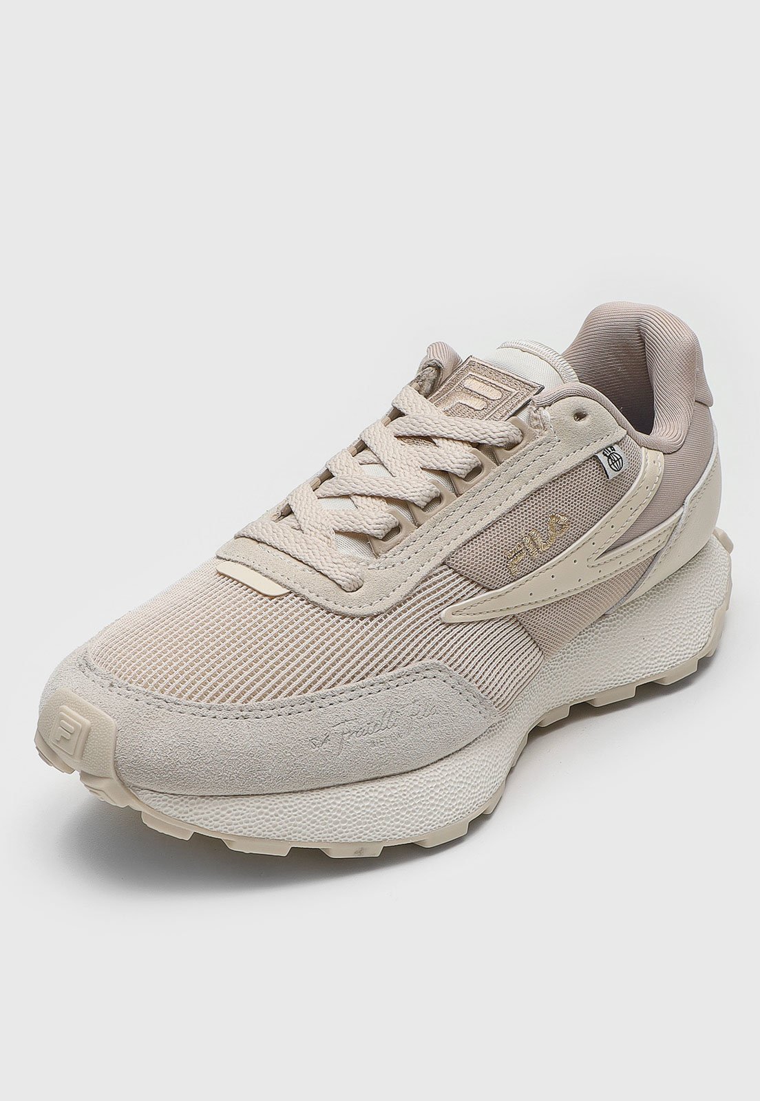 nude fila trainers