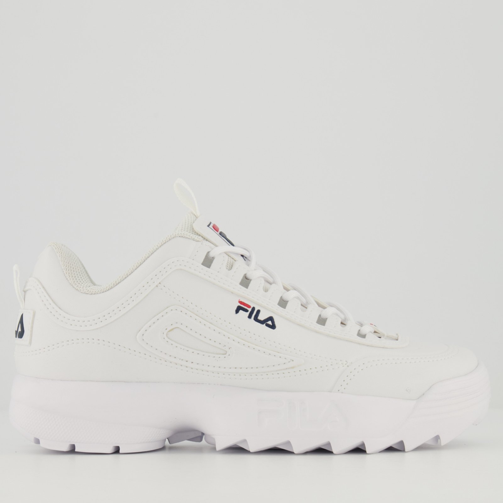 Tenis branco sales fila disruptor