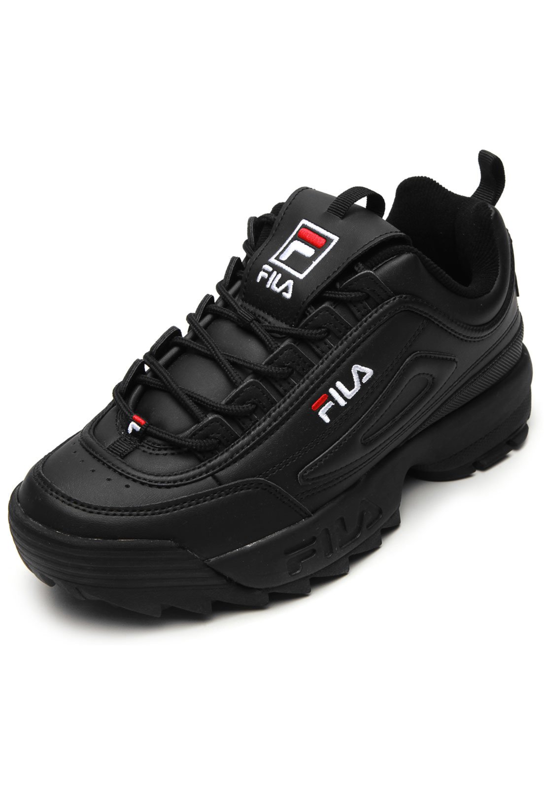 Tenis fila outlet preto barato