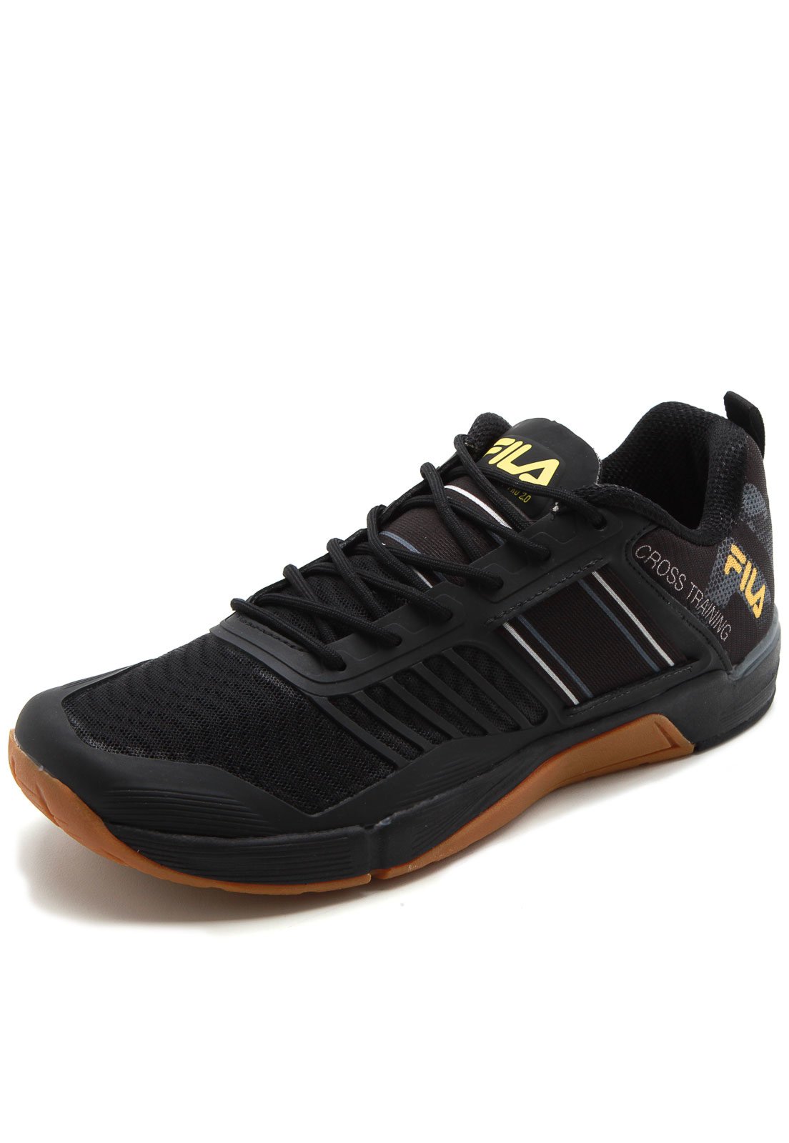 Tênis fila fxt grid feminino outlet - preto e cinza