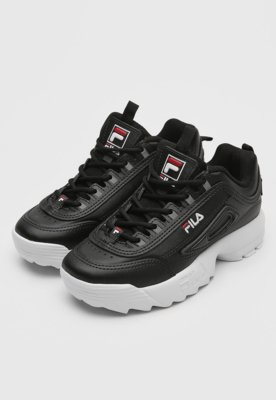 Tenis fila sale preto infantil