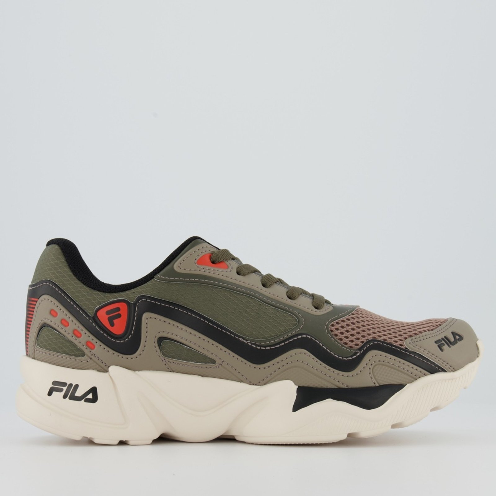 Tenis fila verde discount militar