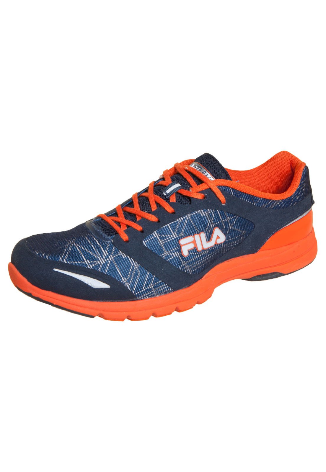 Tenis fila shop racing azul