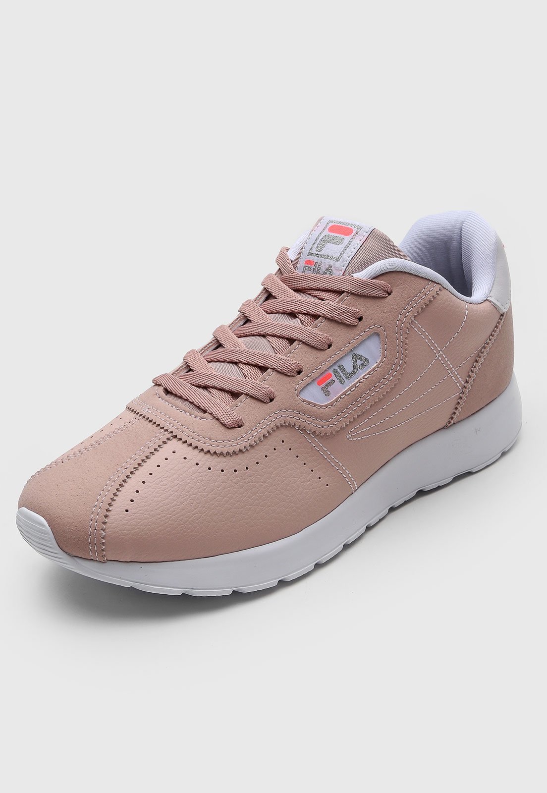 Tenis fila retro rosa sale