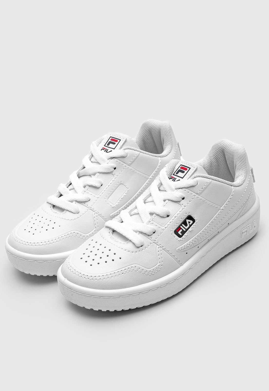 Fila arcade clearance low blanche