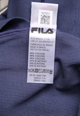Vestido Feminino Fila Rib Azul