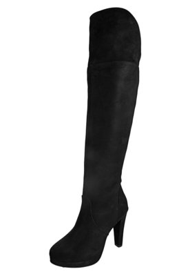 botas ate ao joelho pretas
