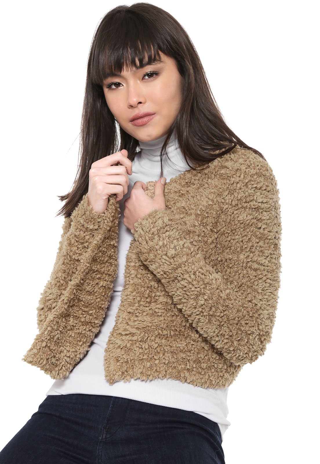 cardigan tricot cropped