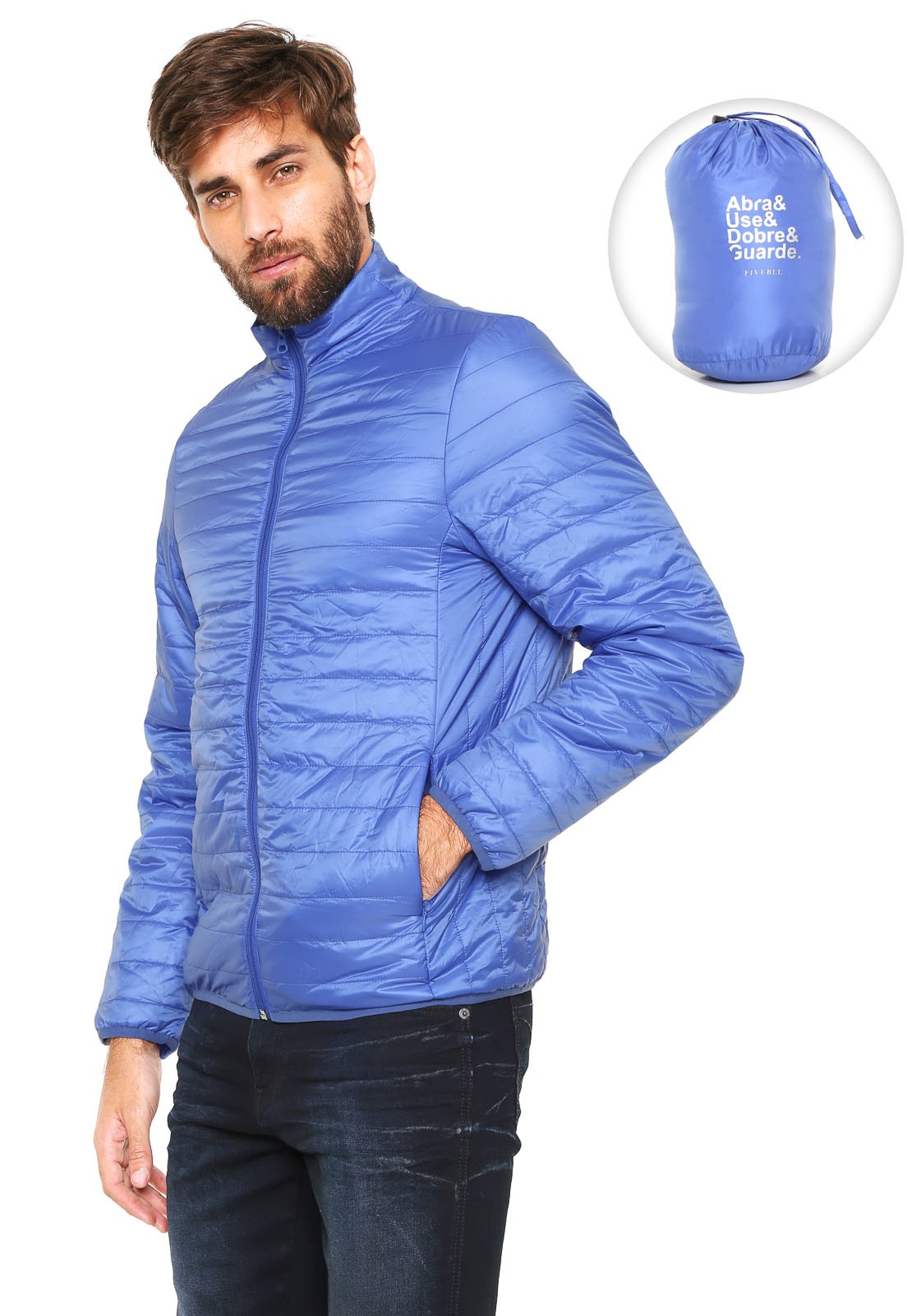 Jaqueta puffer fiveblu cheap